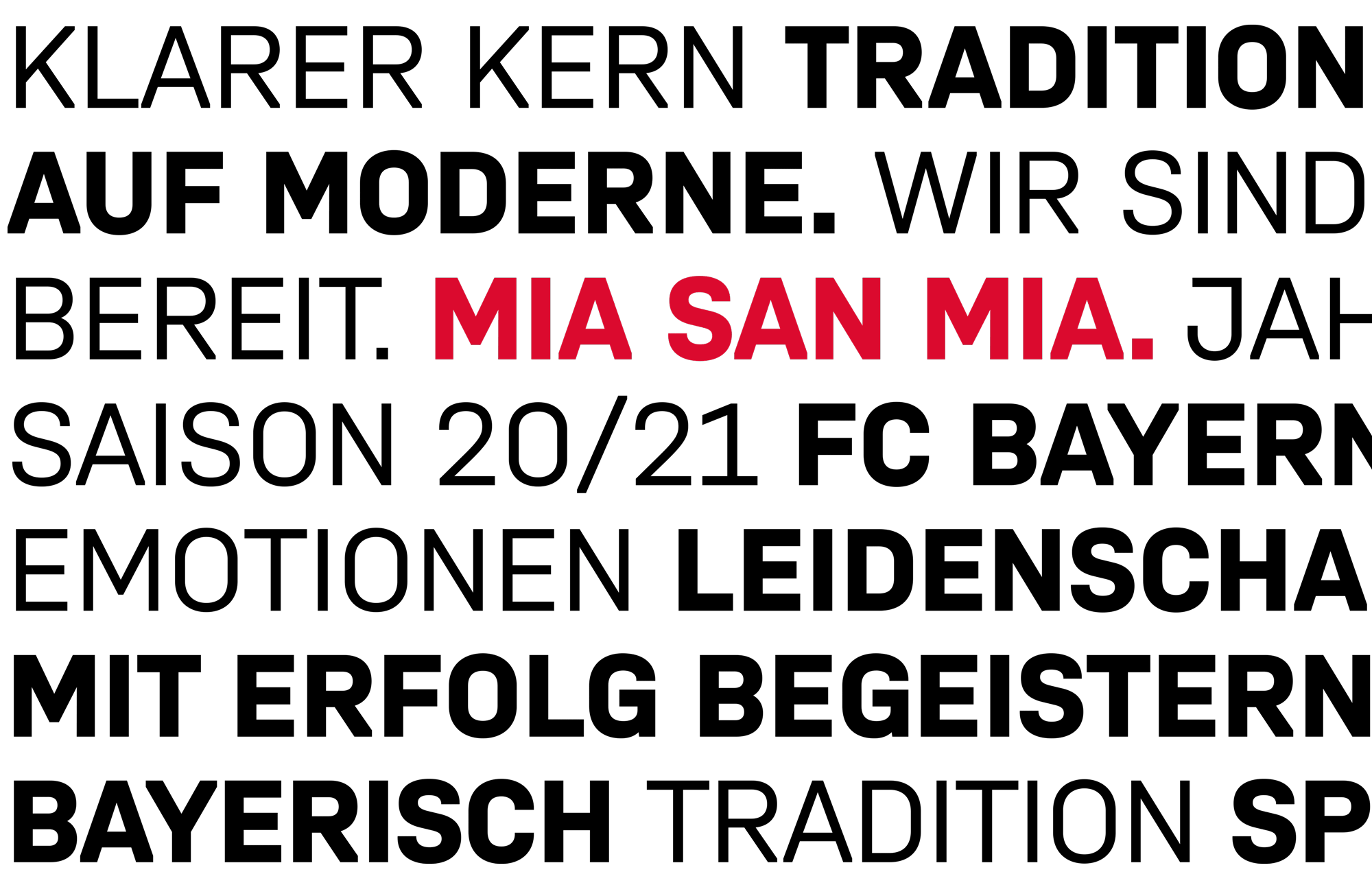 Пример шрифта FC Sans Bold