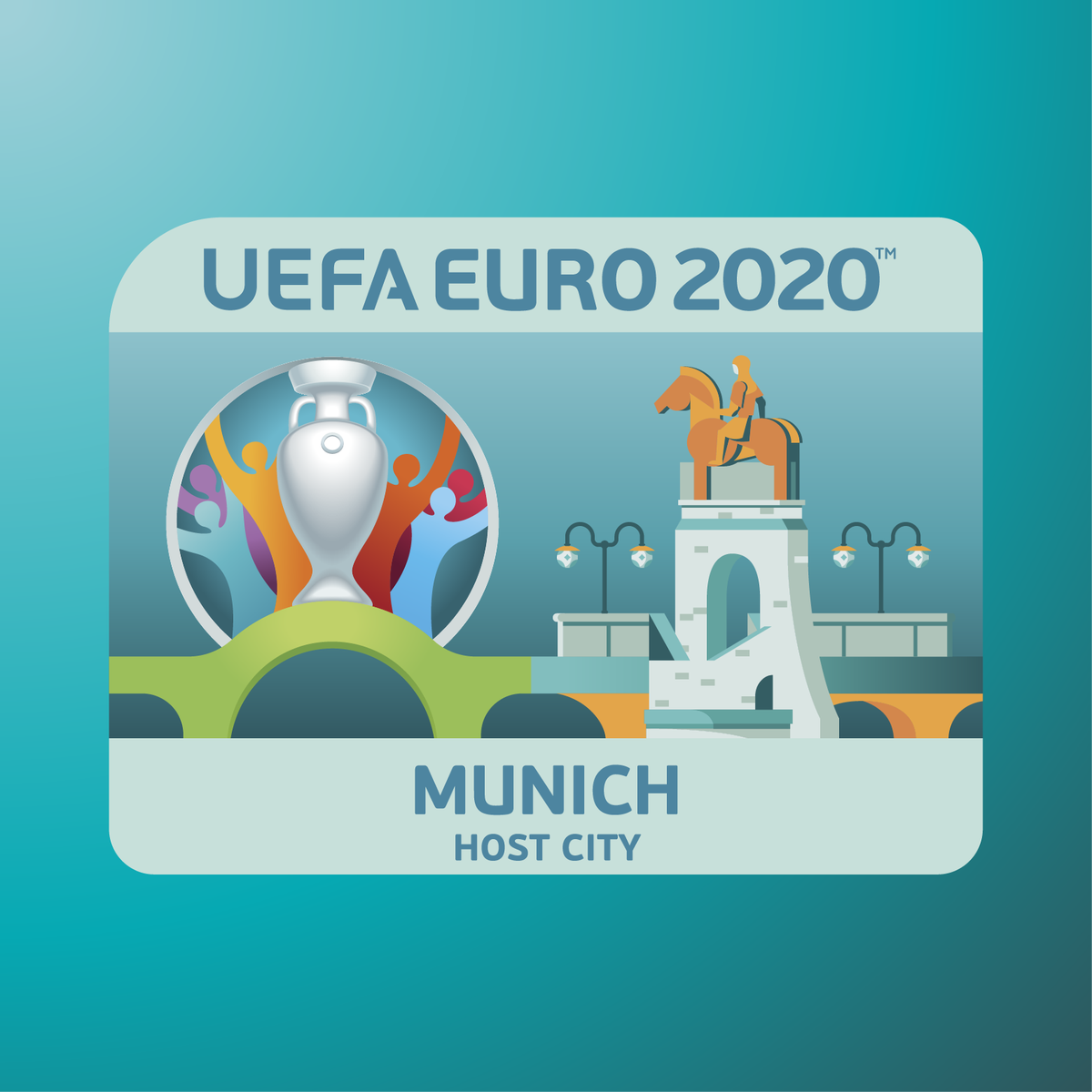 Пример шрифта Euro 2020 Hostcities