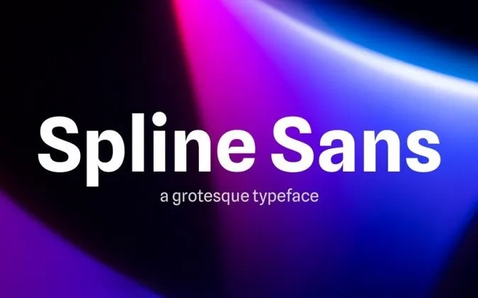 Пример шрифта Spline Sans Mono