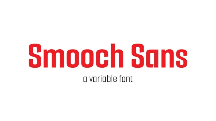 Пример шрифта Smooch Sans