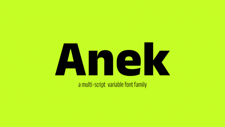Пример шрифта Anek Latin