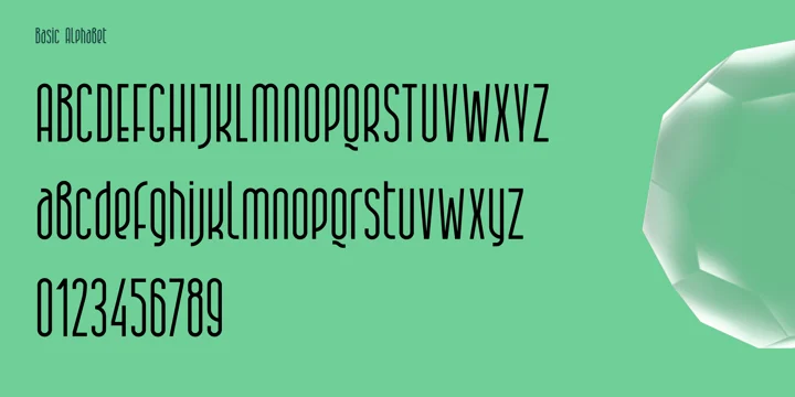 Пример шрифта Quarpa Bold Italic