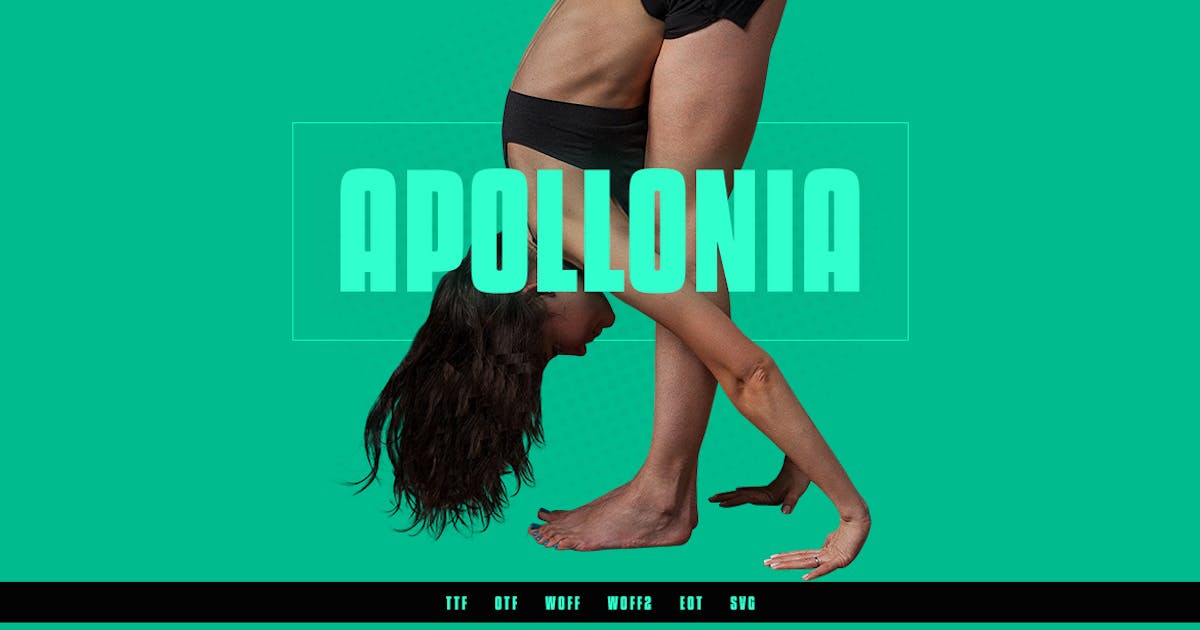 Пример шрифта Apollonia Pro