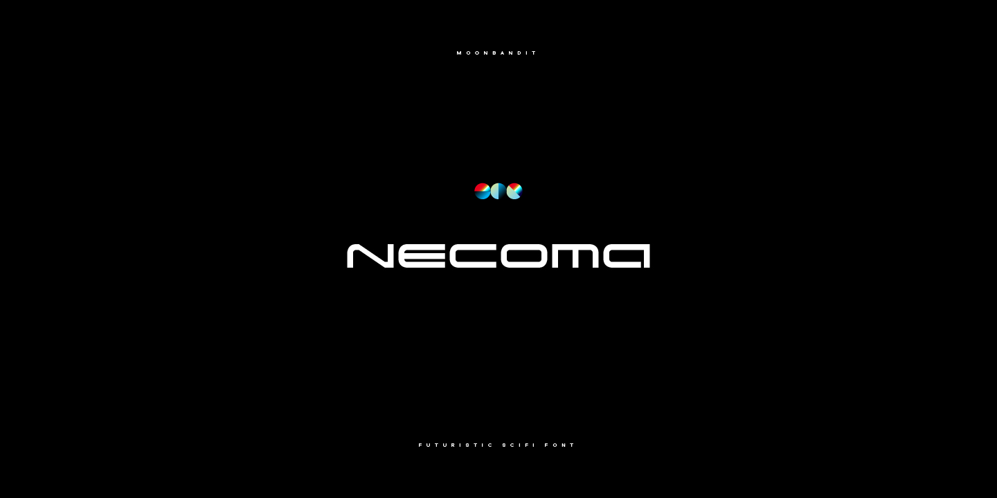 Пример шрифта MBF Necoma