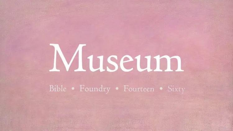 Пример шрифта Art Decor Museum