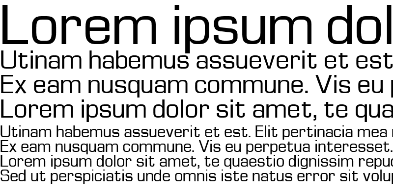 Пример шрифта Euro font