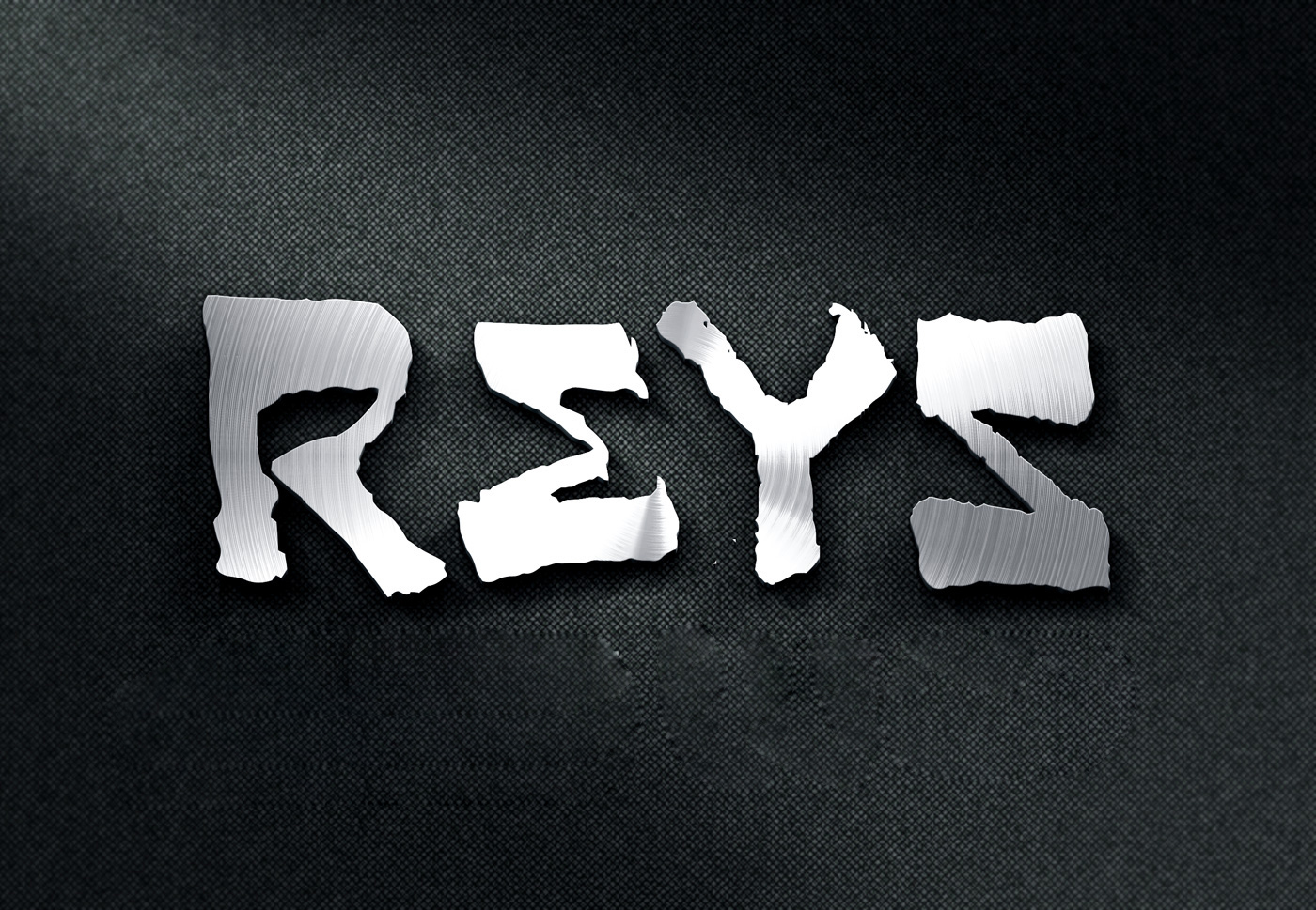 Пример шрифта Reys