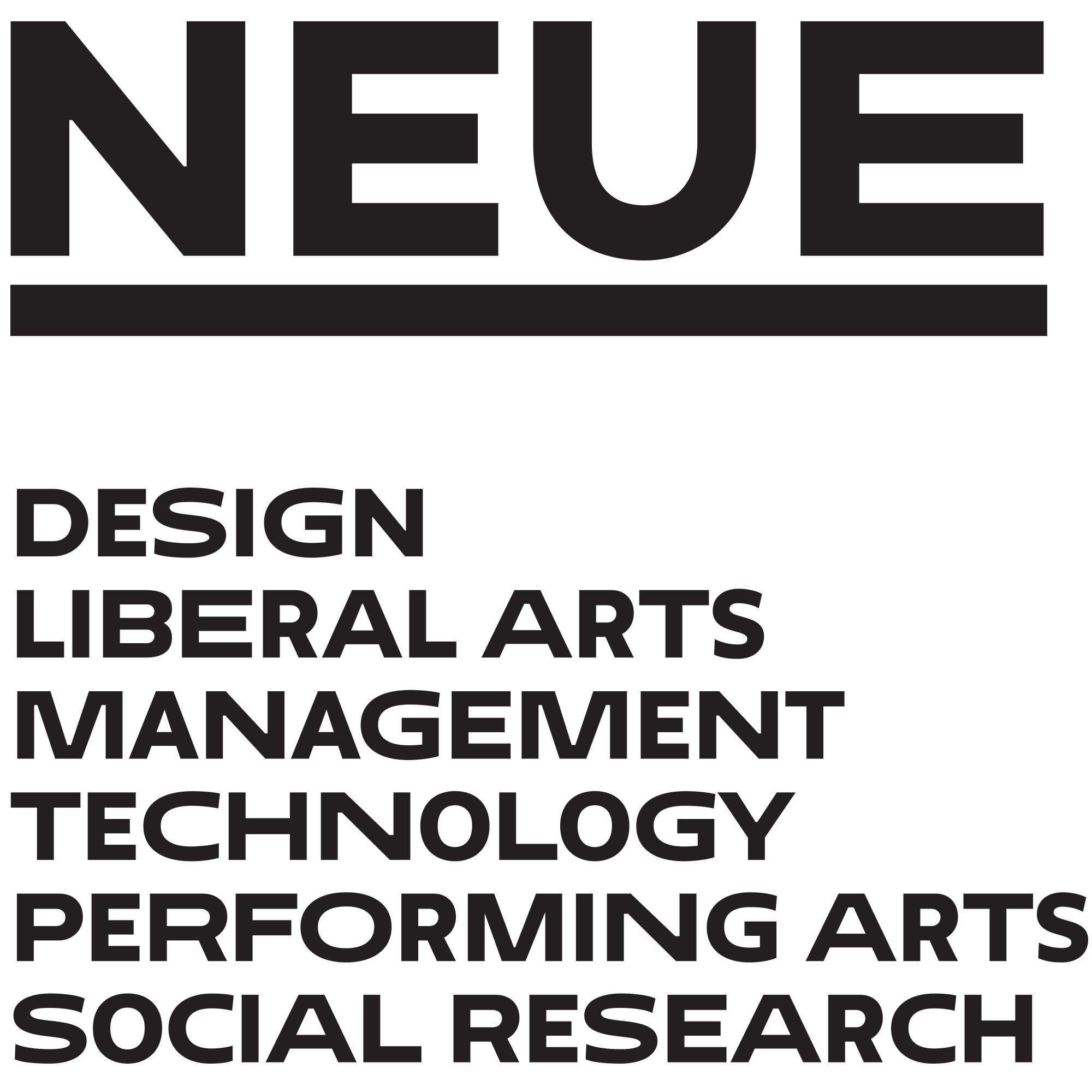 Пример шрифта Neue