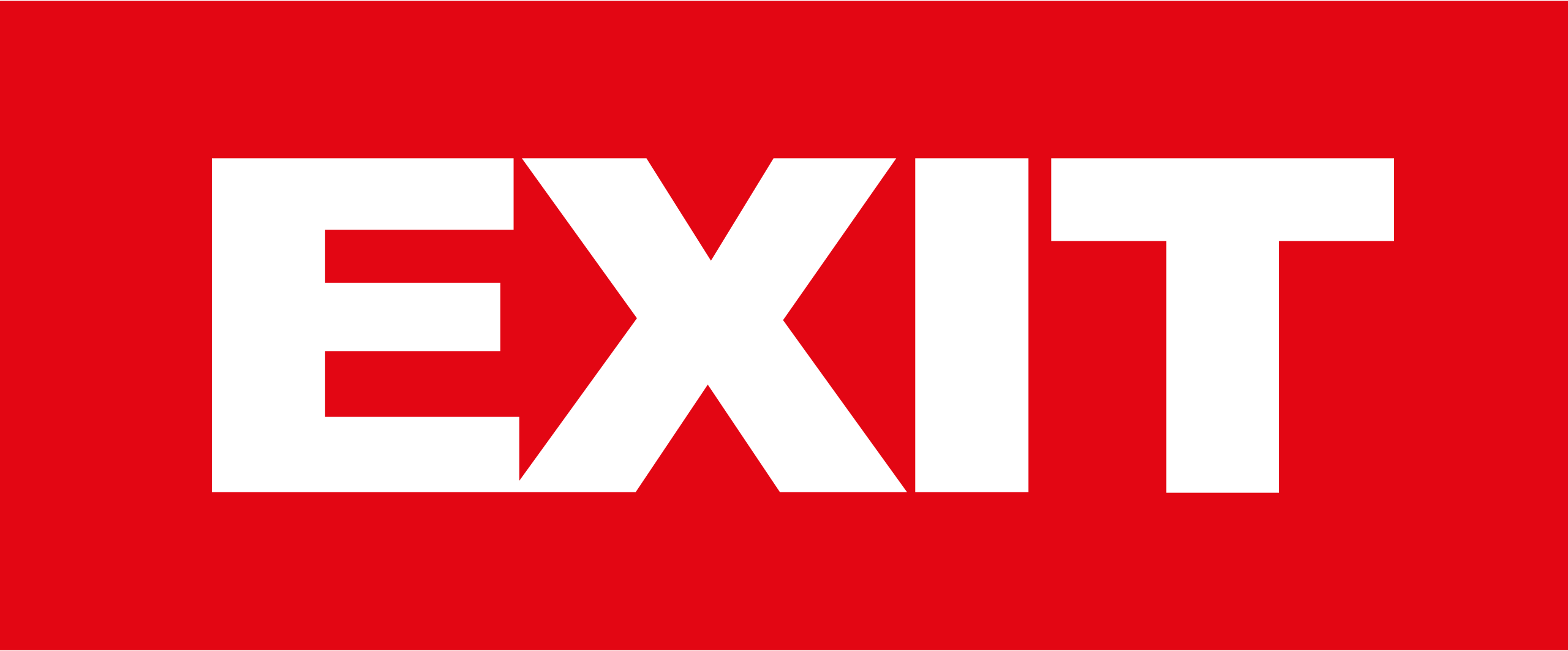 Пример шрифта Exit
