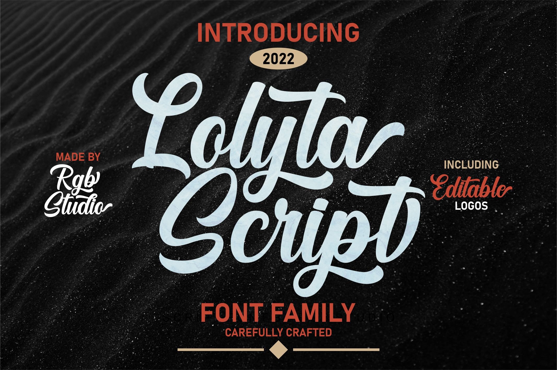 Пример шрифта Lolyta Script Regular