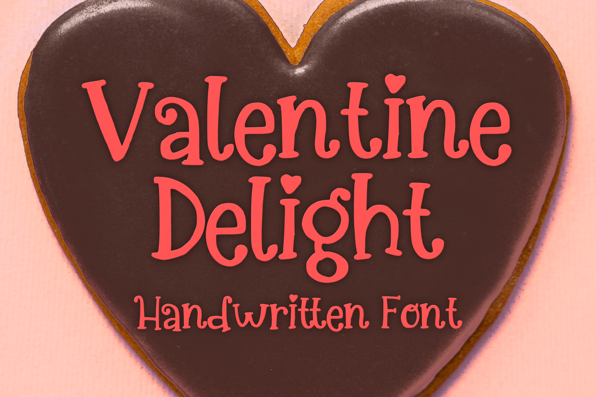 Пример шрифта Valentine Delight