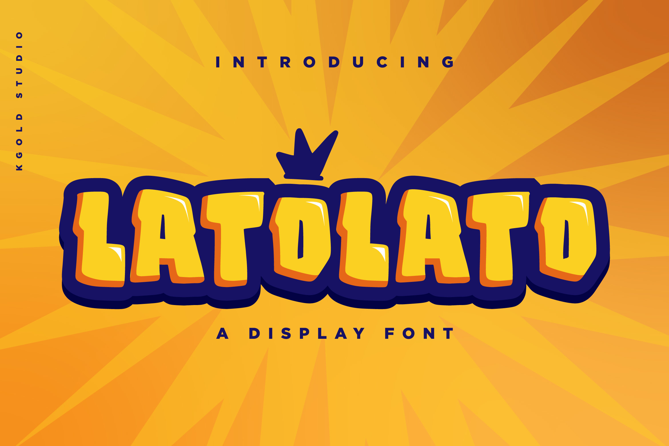 Пример шрифта Latolato