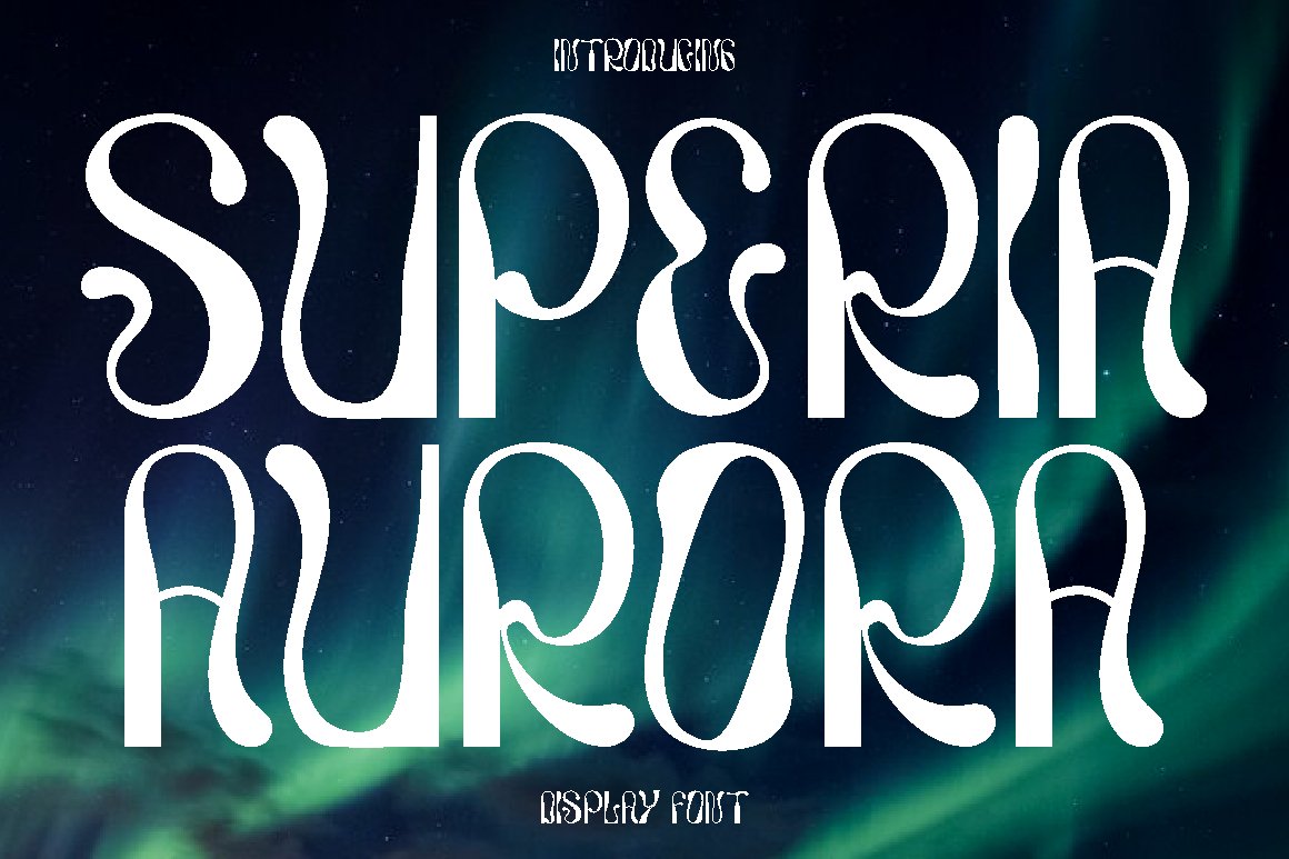 Пример шрифта Superia Aurora Regular