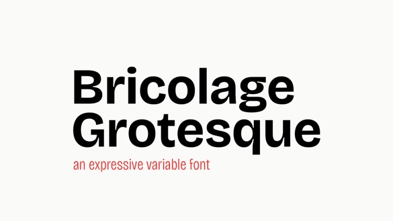 Пример шрифта Bricolage Grotesque Regular