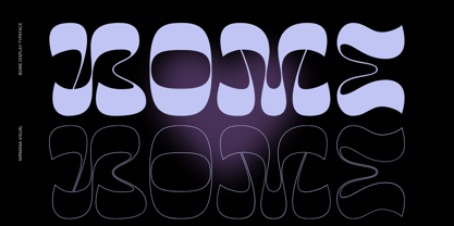 Пример шрифта Bome Regular