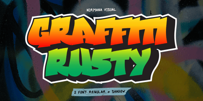 Пример шрифта Graffiti Rusty Regular