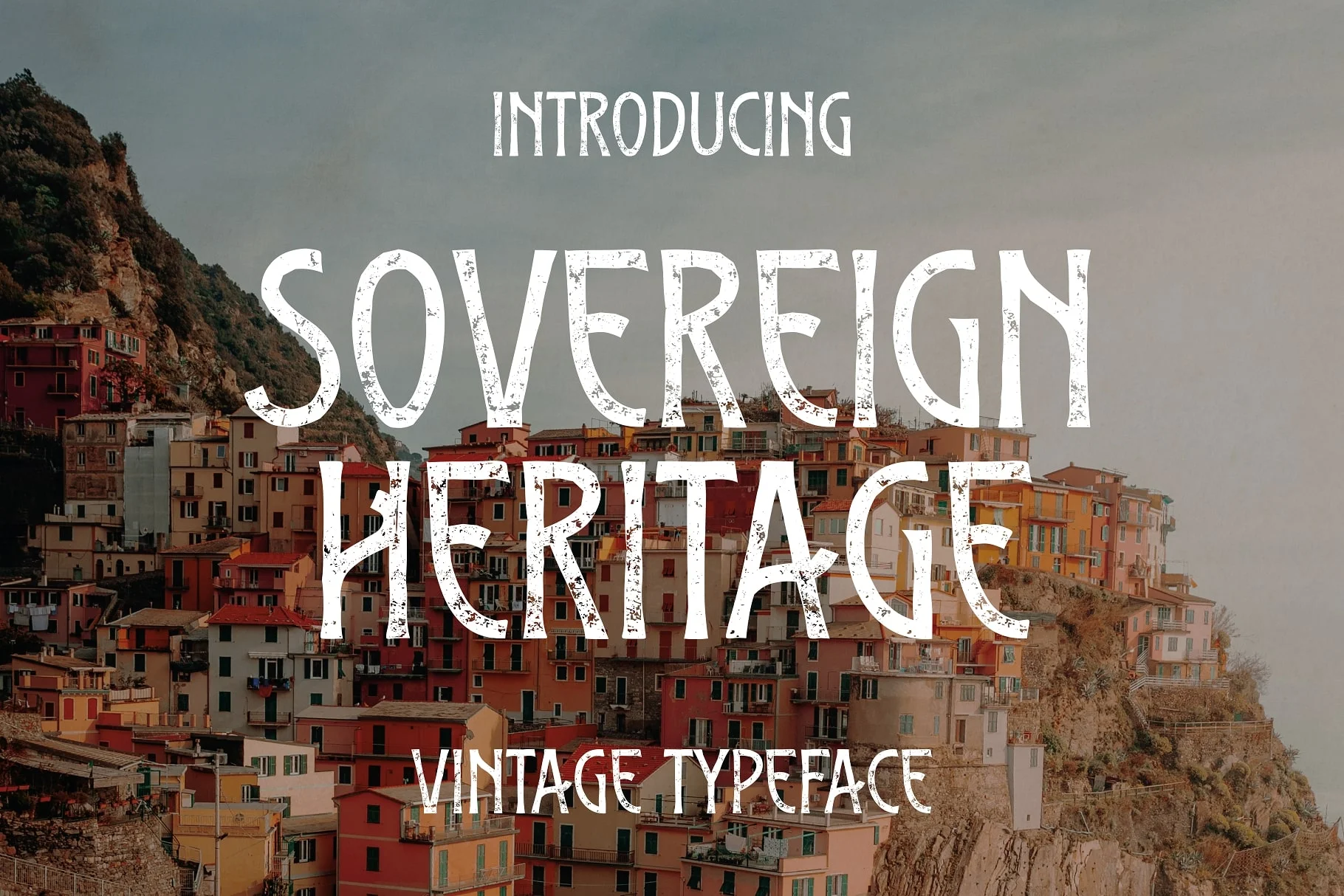 Пример шрифта Sovereign Heritage Rough