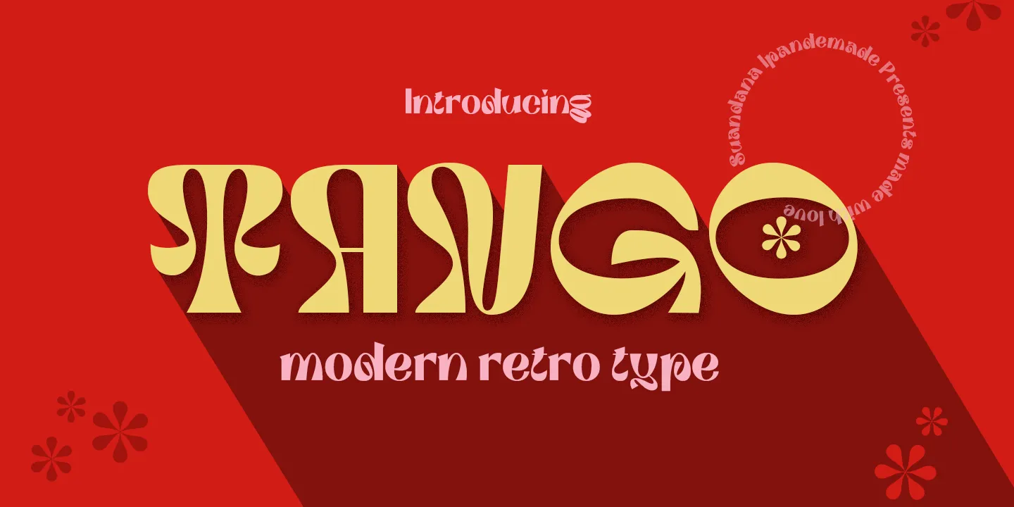 Пример шрифта Tango Regular