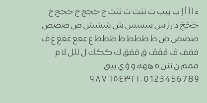 Пример шрифта Gamila Arabic W05 Bold