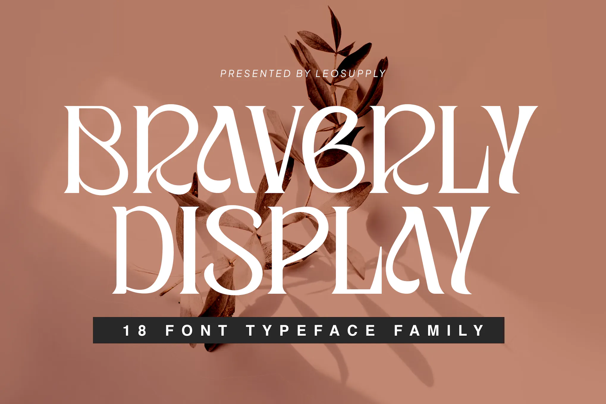 Пример шрифта Braverly Display SemiBold Italic