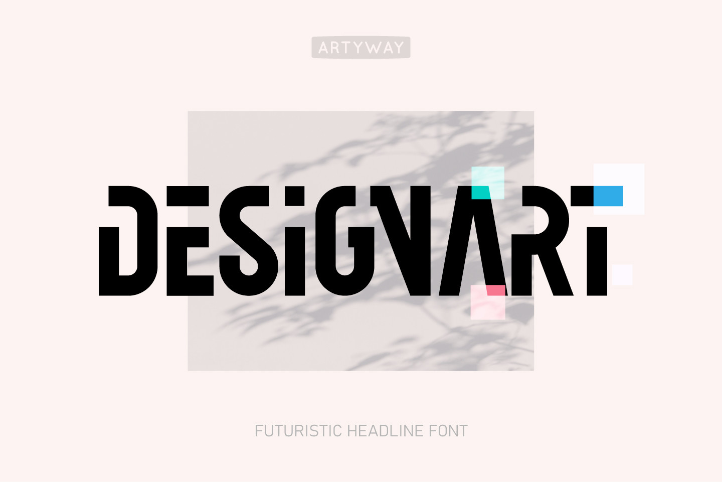 Пример шрифта DesignArt