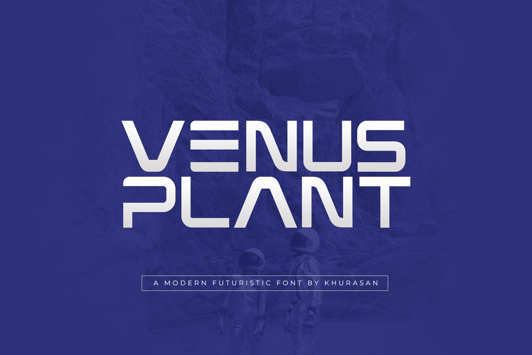 Пример шрифта Venus Plant Regular