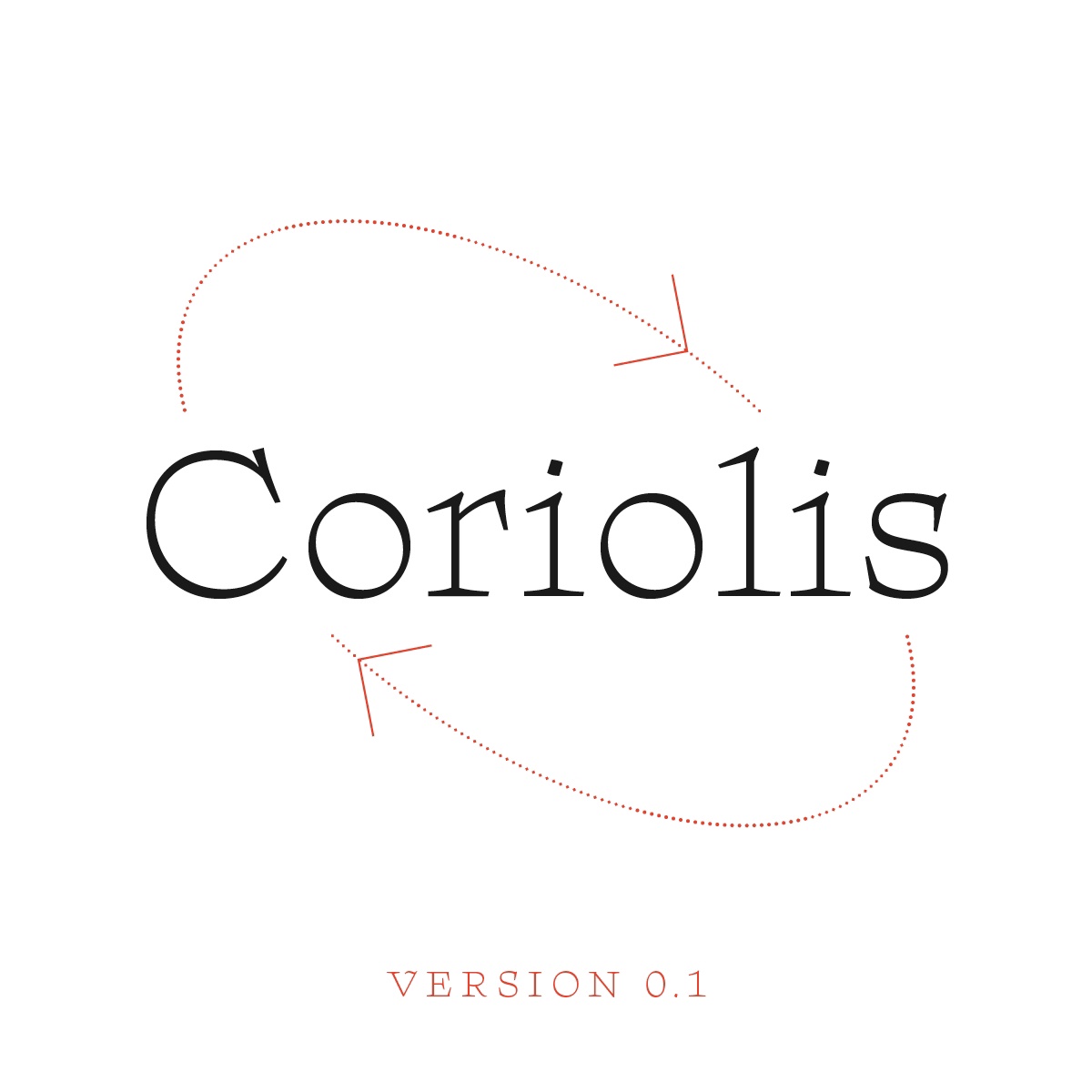Пример шрифта Coriolis