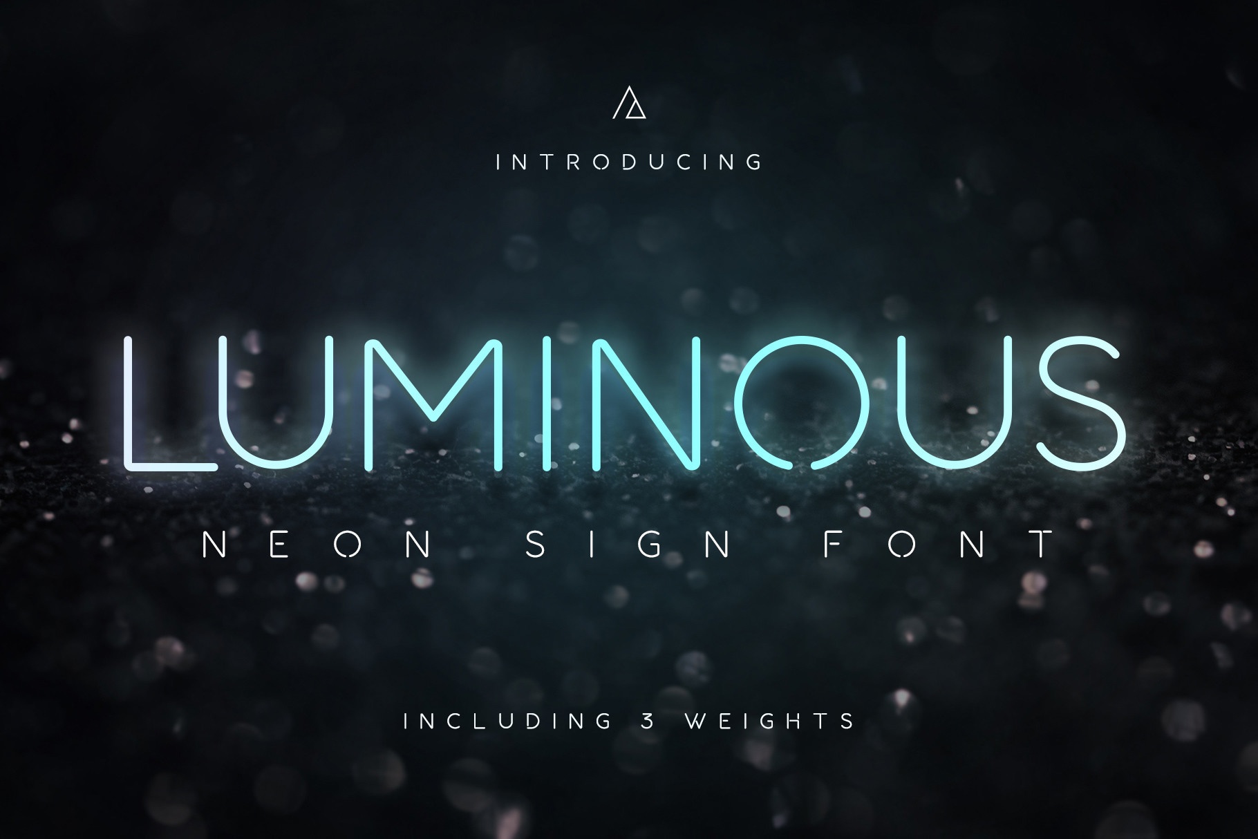 Пример шрифта Luminous