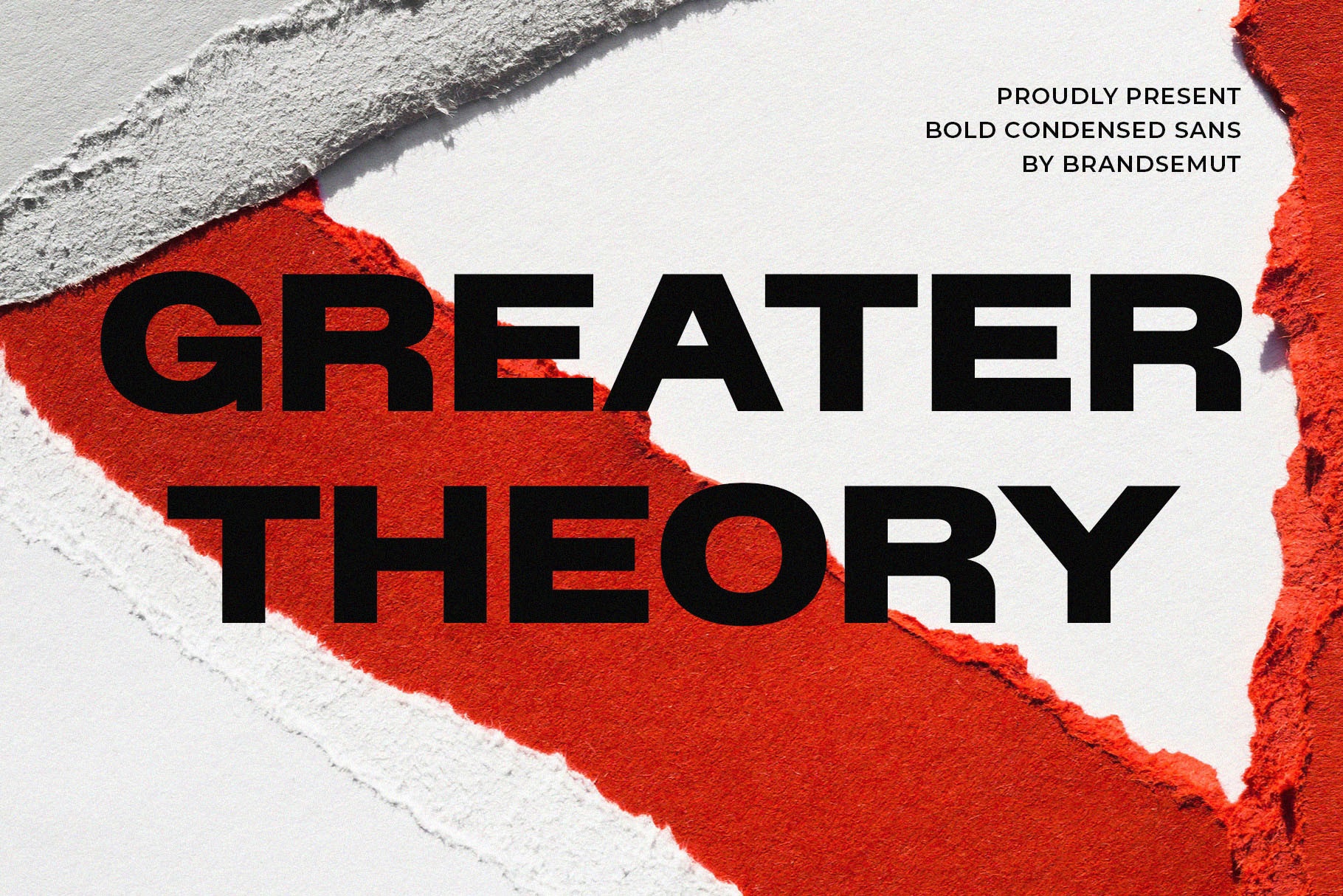 Пример шрифта Greater Theory