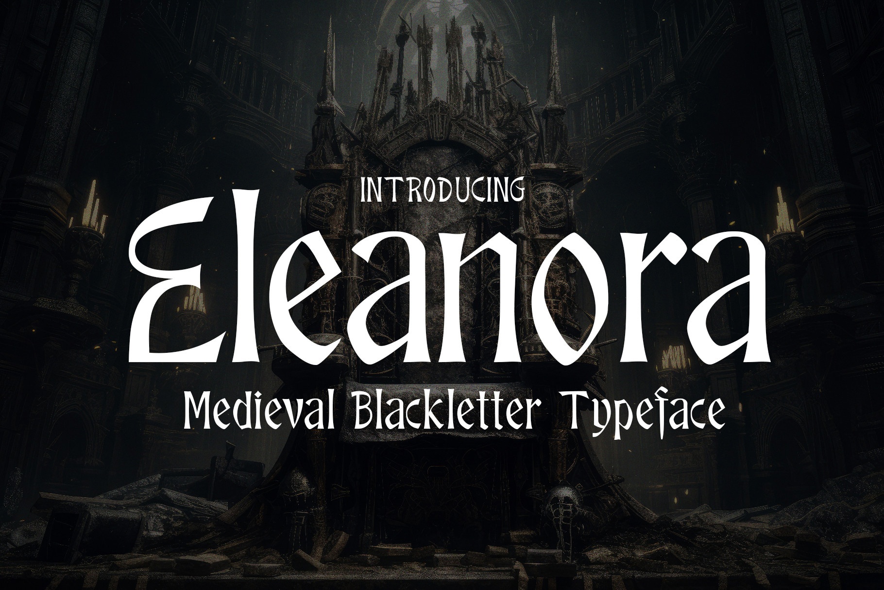 Пример шрифта Eleanora