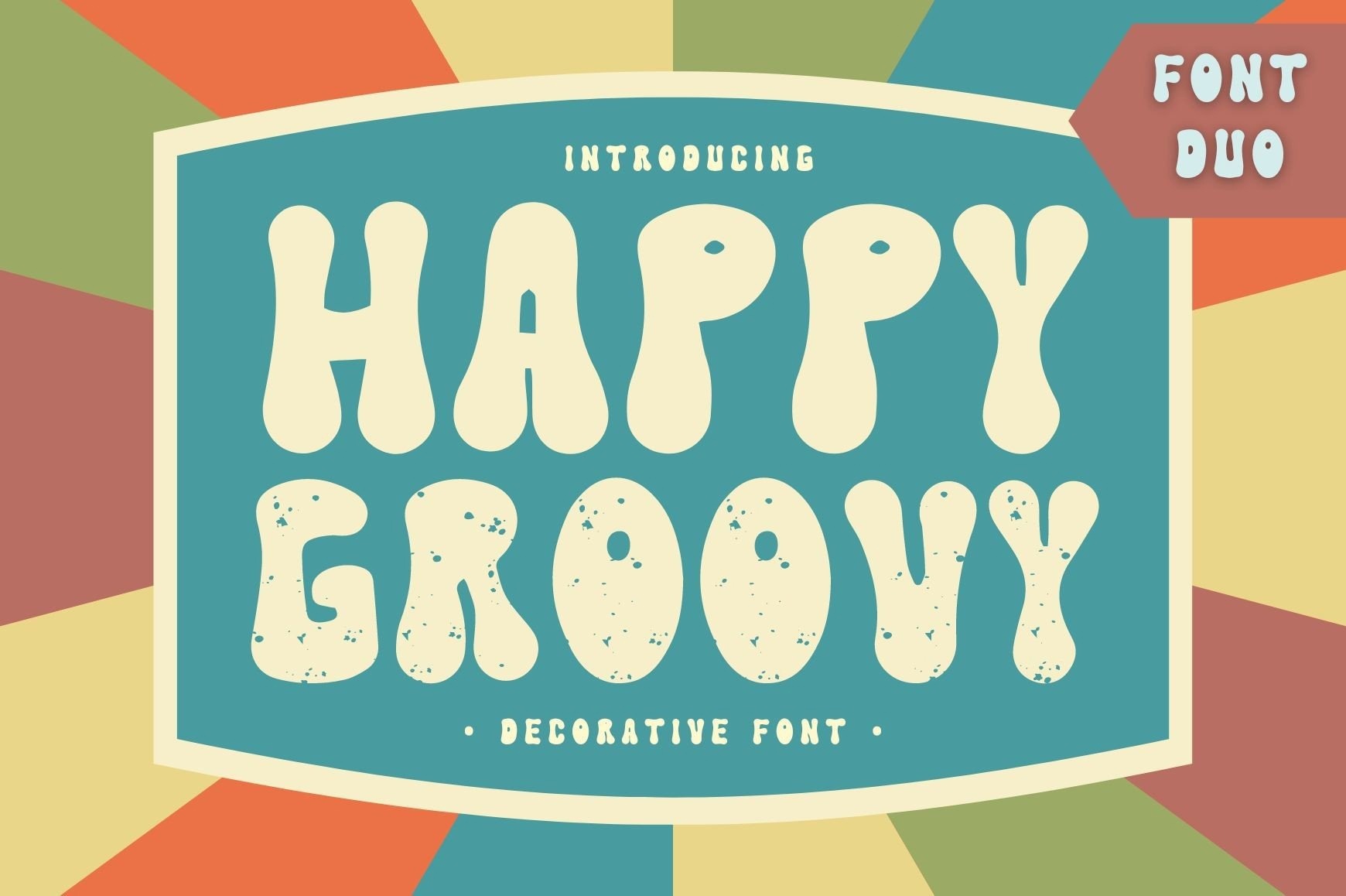 Пример шрифта Happy Groovy