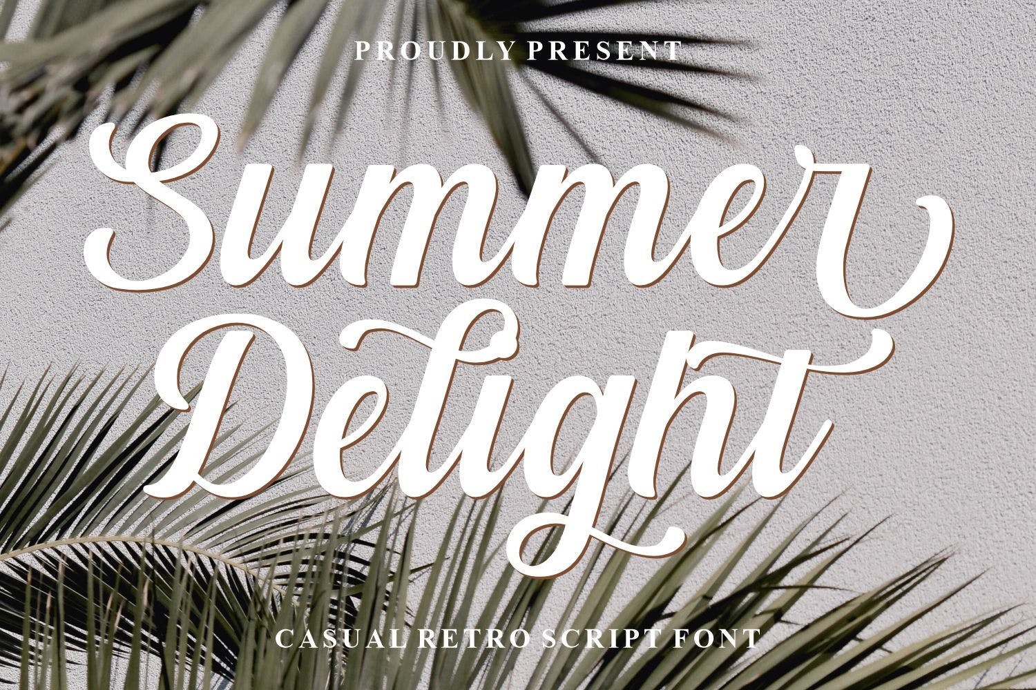 Пример шрифта Summer Delight Regular