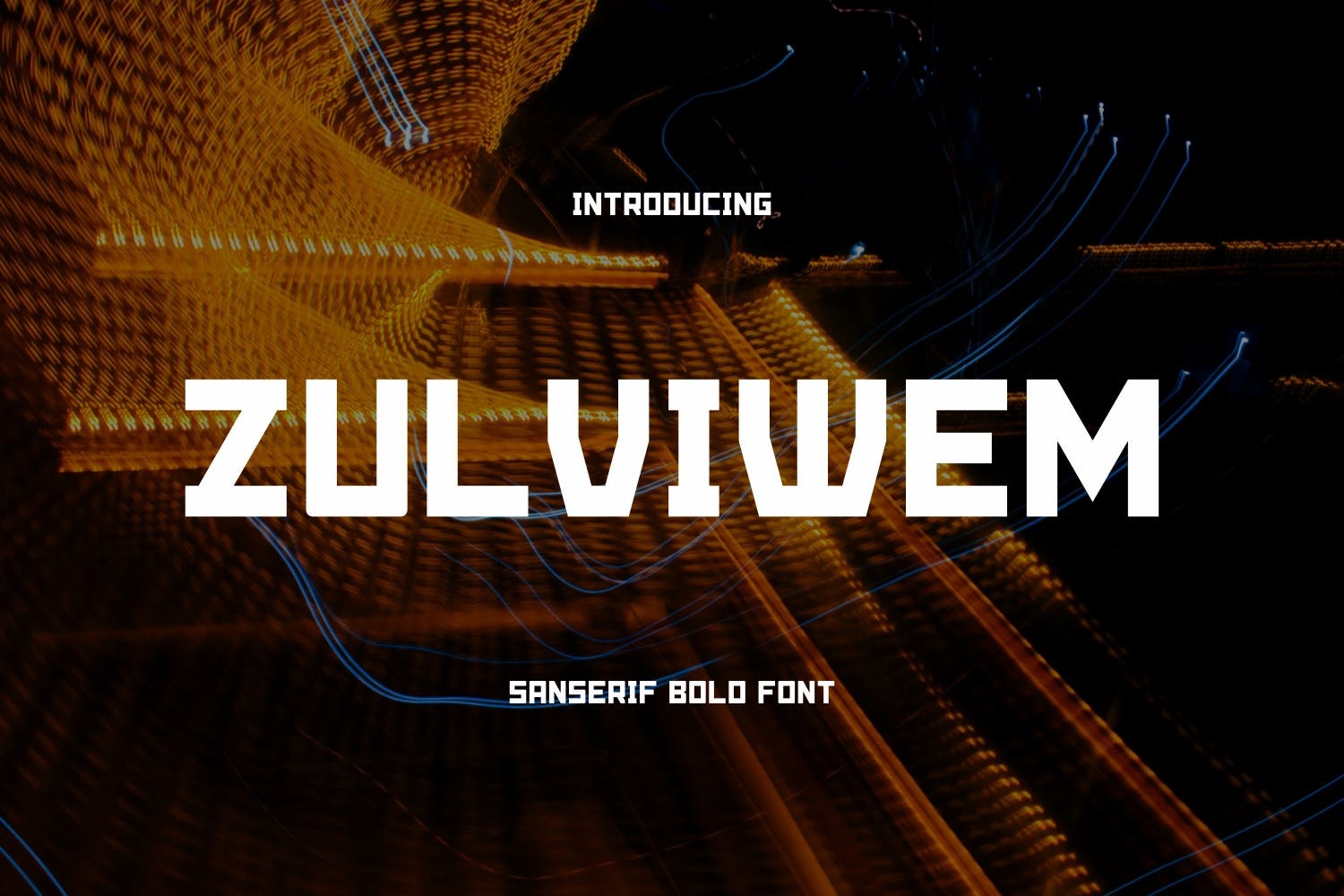 Пример шрифта Zulviwem