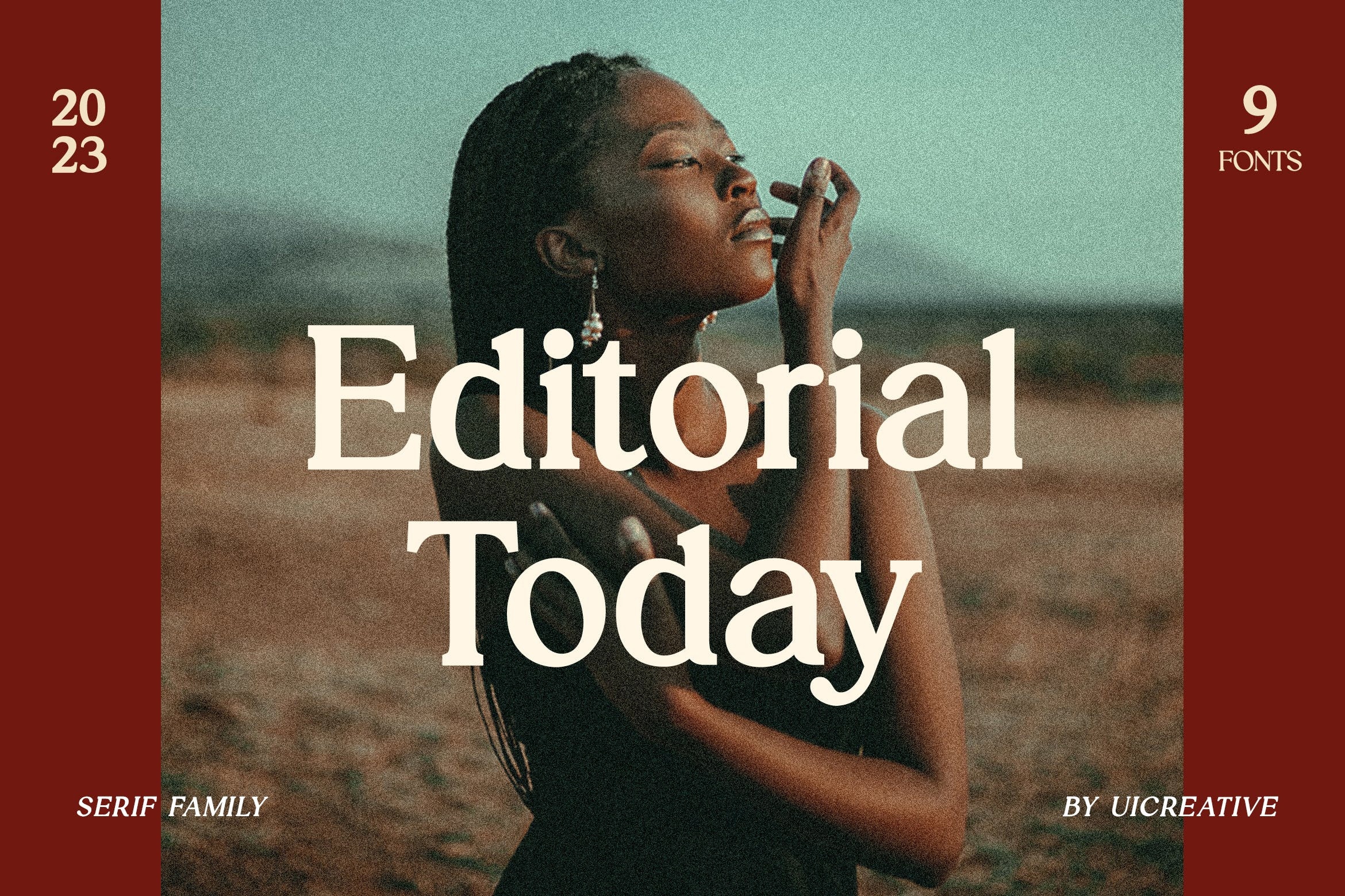 Пример шрифта Editorial Today Extra Bold