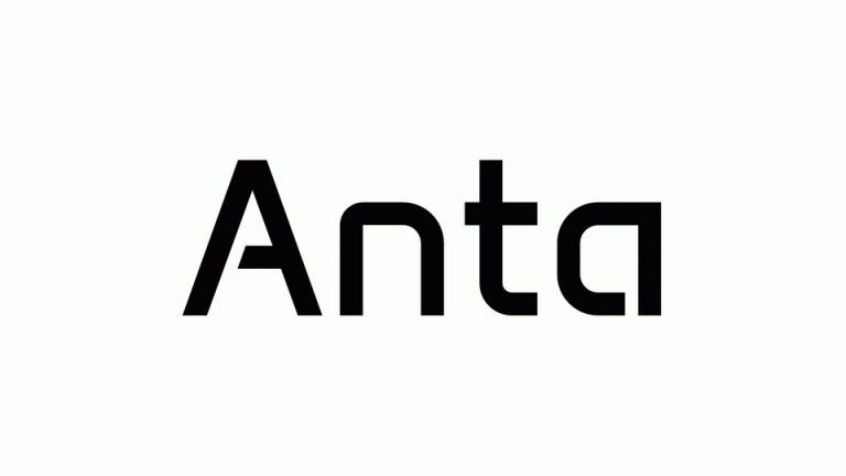 Пример шрифта Anta Regular