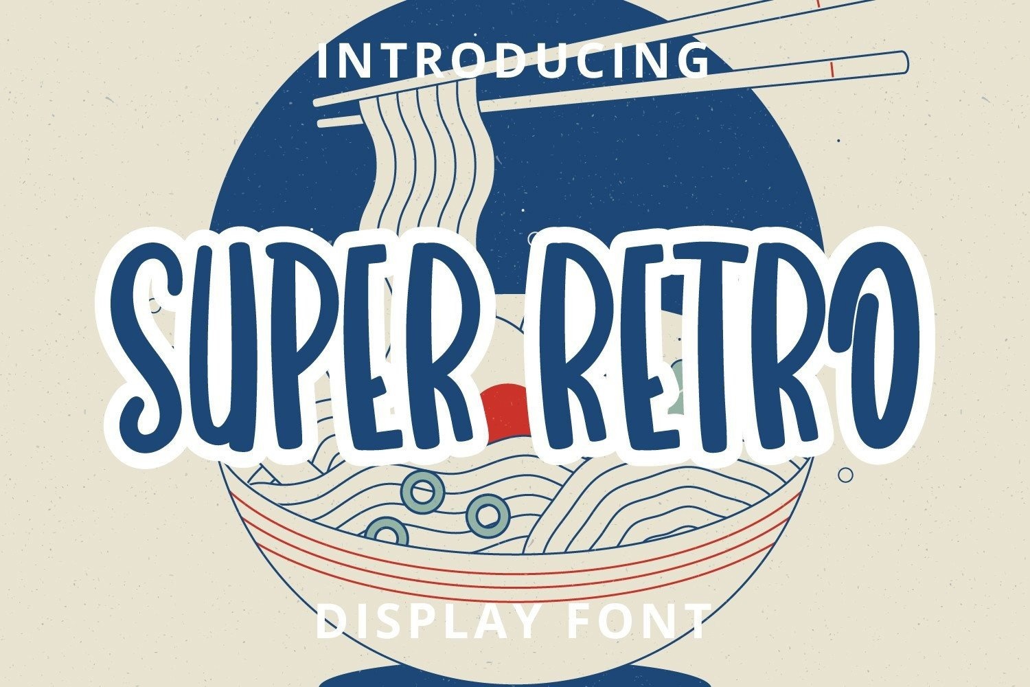 Пример шрифта Super Retro