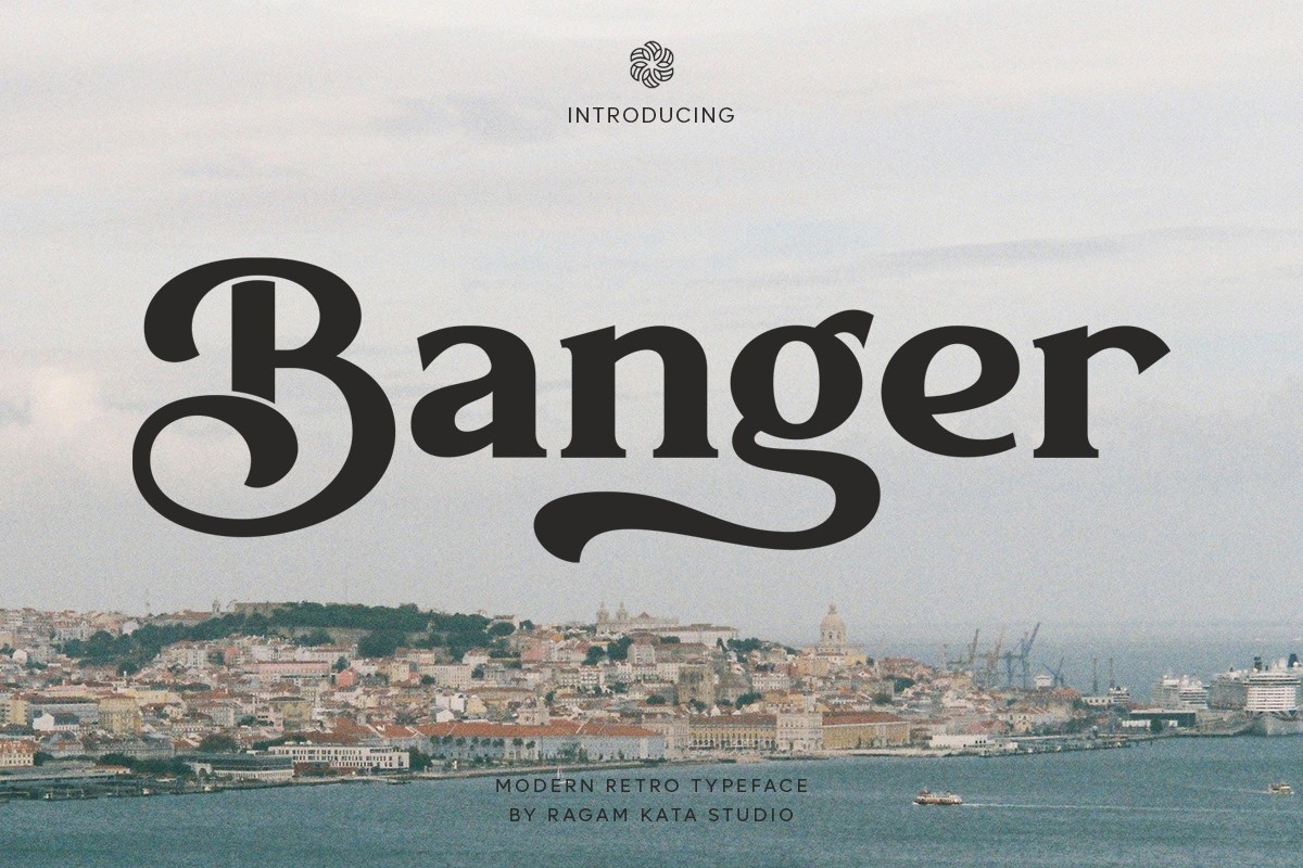 Пример шрифта Banger Regular