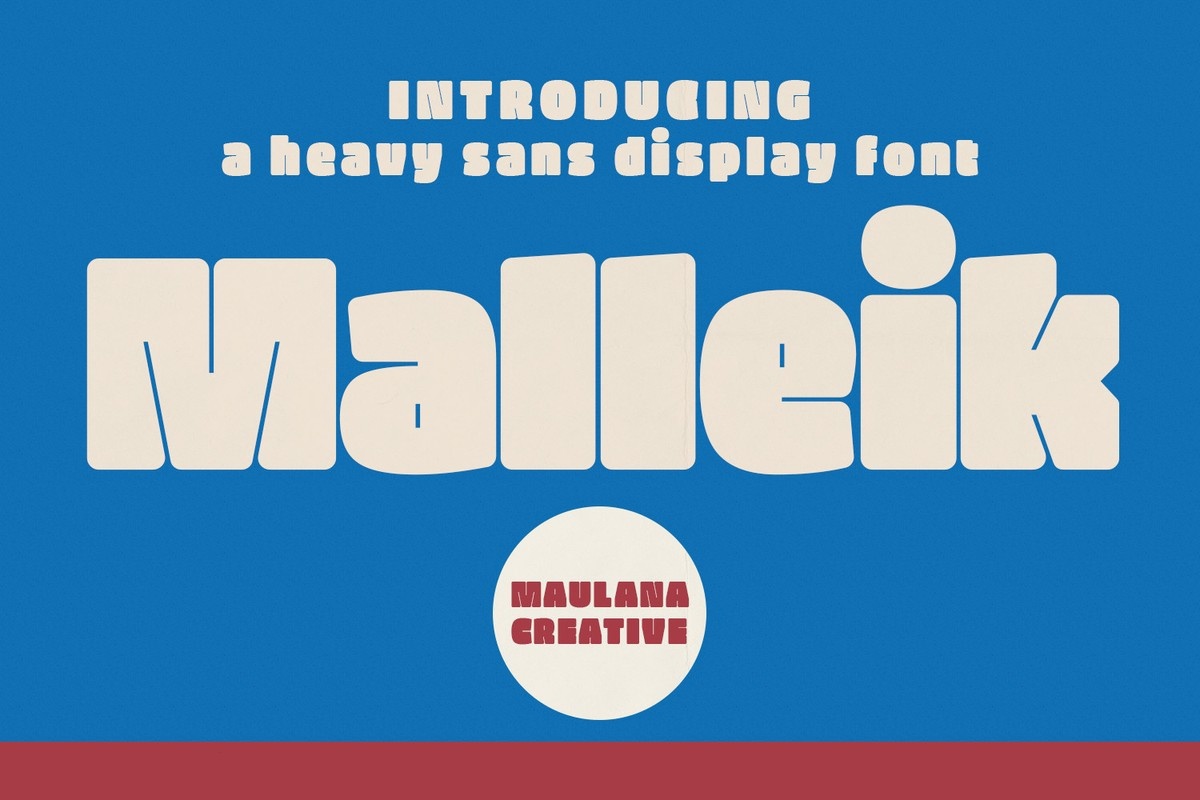 Пример шрифта Malleik Regular