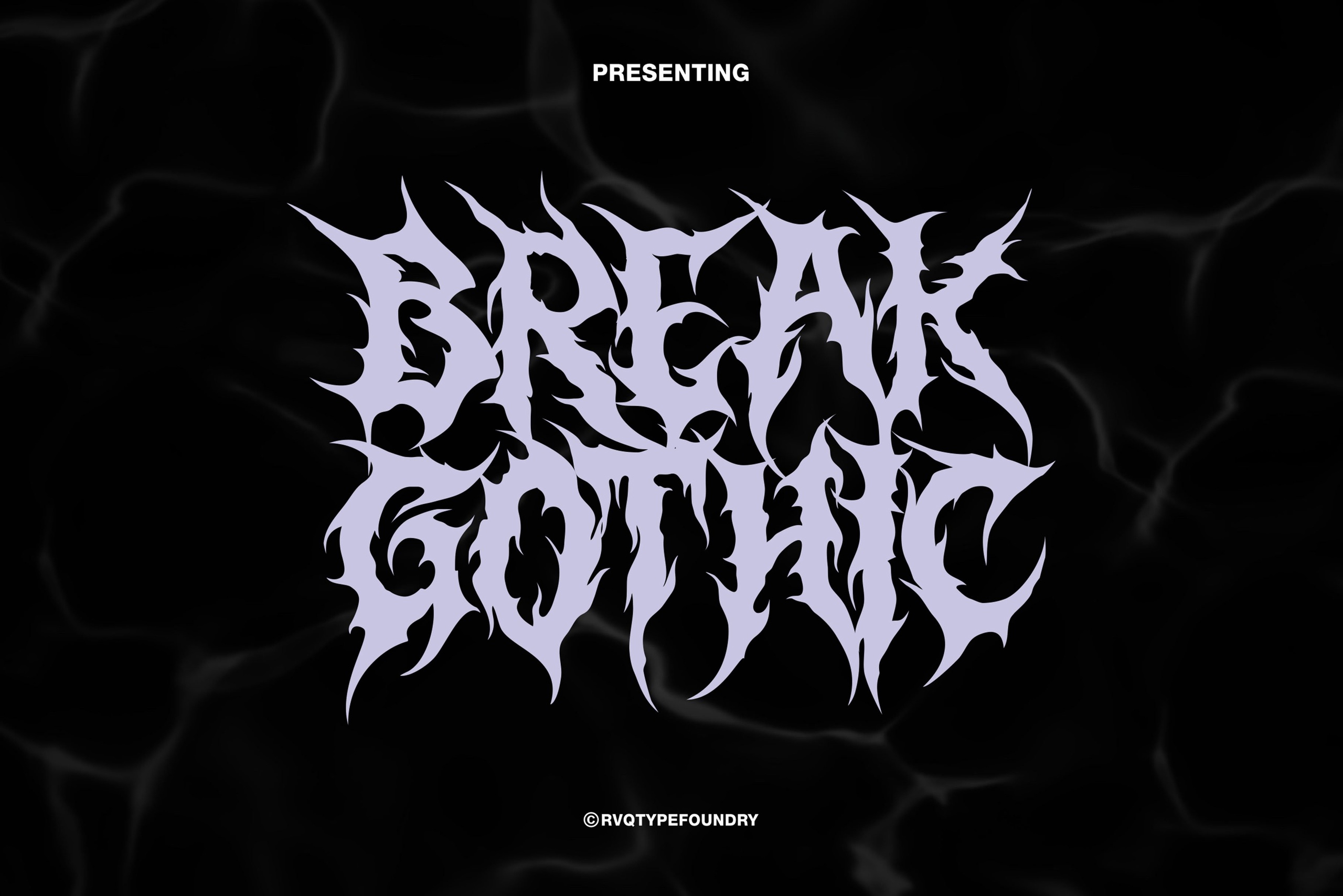 Пример шрифта Break Gothic