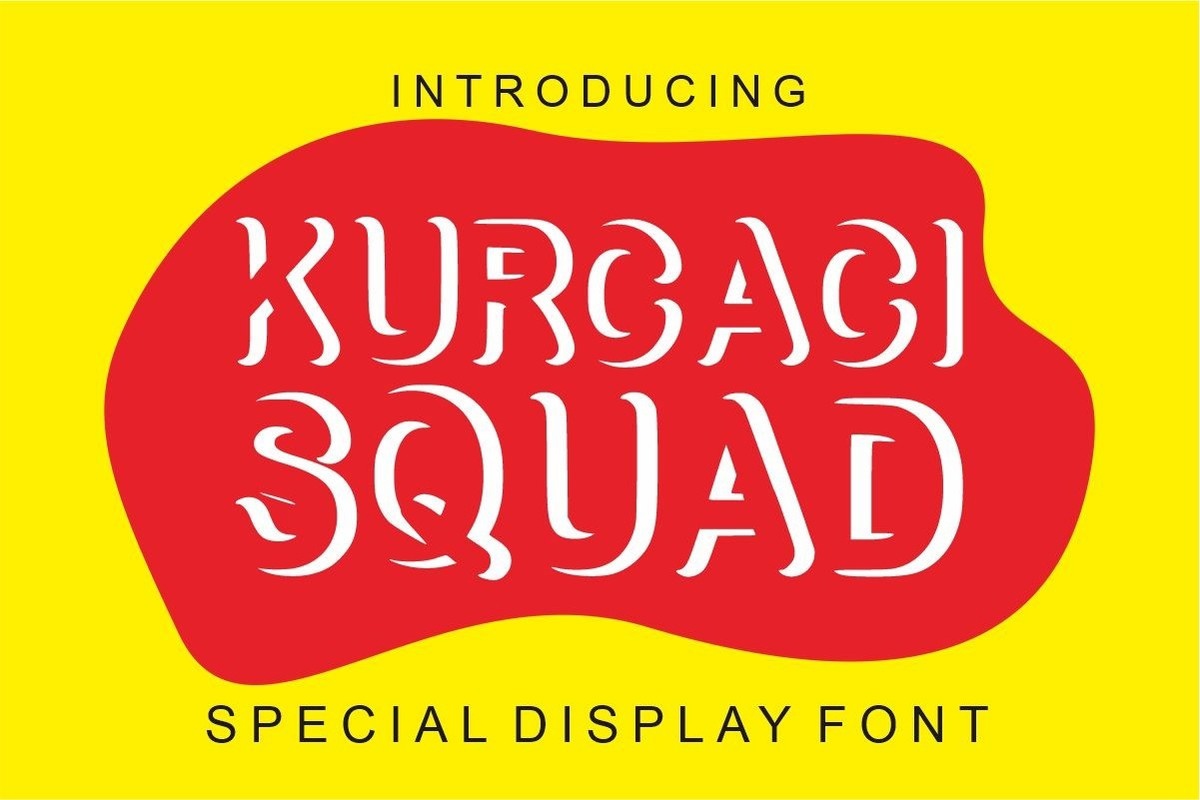 Пример шрифта Kurcaci Squad Regular