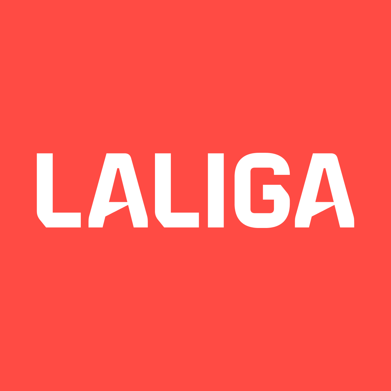 Пример шрифта LALIGA Headline