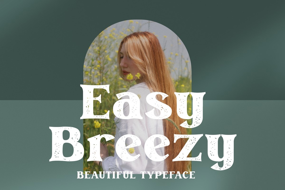 Пример шрифта Easy Breezy