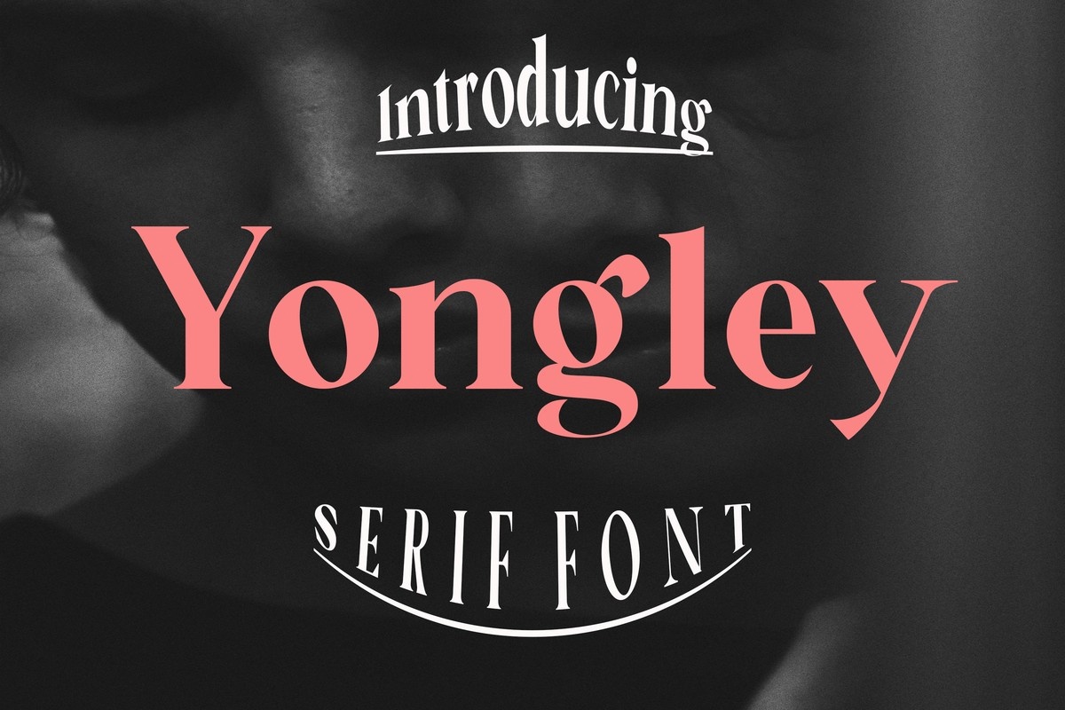 Пример шрифта Yongley Regular