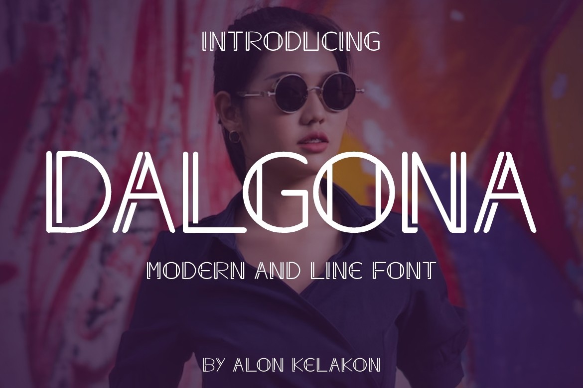 Пример шрифта Dalgona Regular