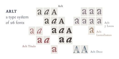 Пример шрифта Arlt Super Family BlancaItalic