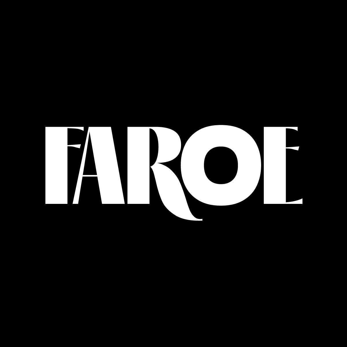 Пример шрифта Faroe