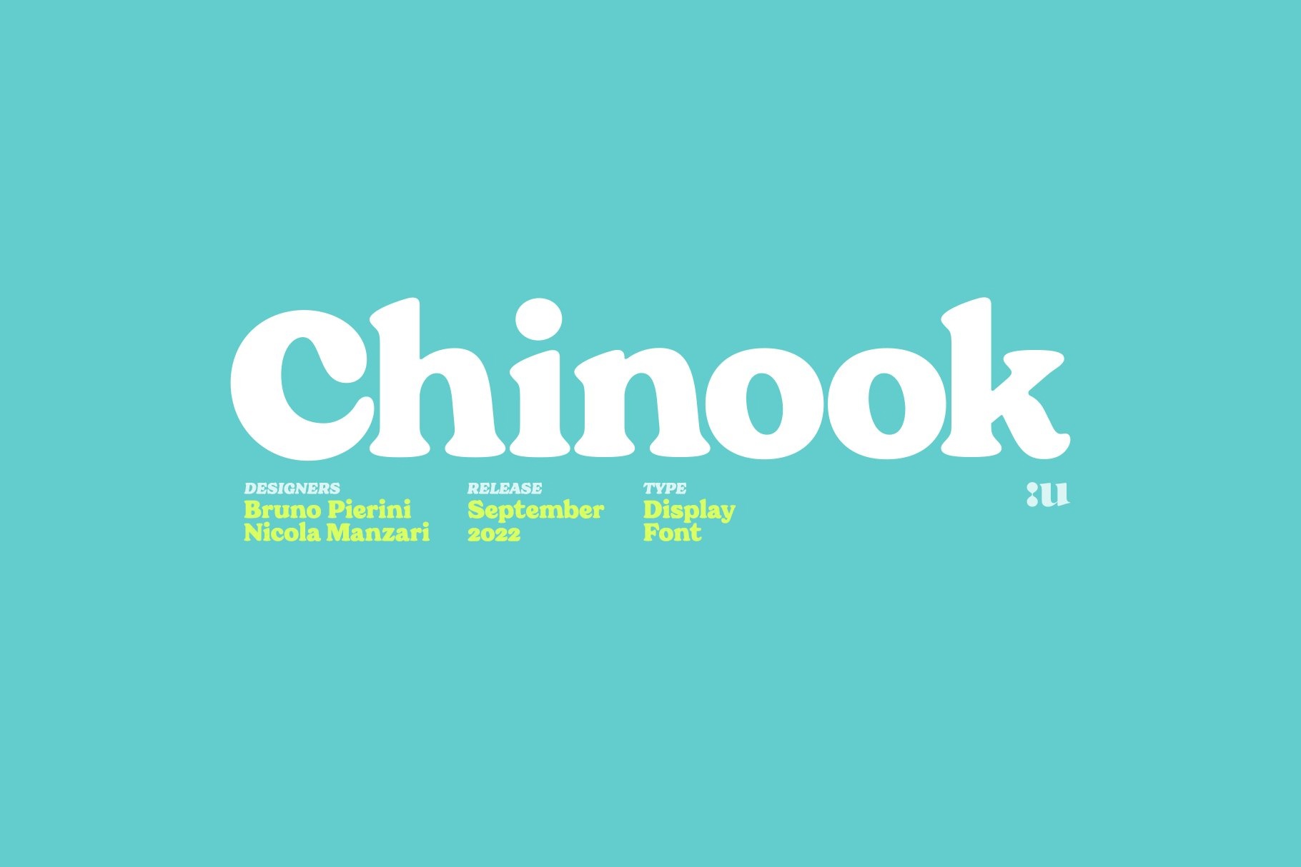 Пример шрифта Chinook Display Regular