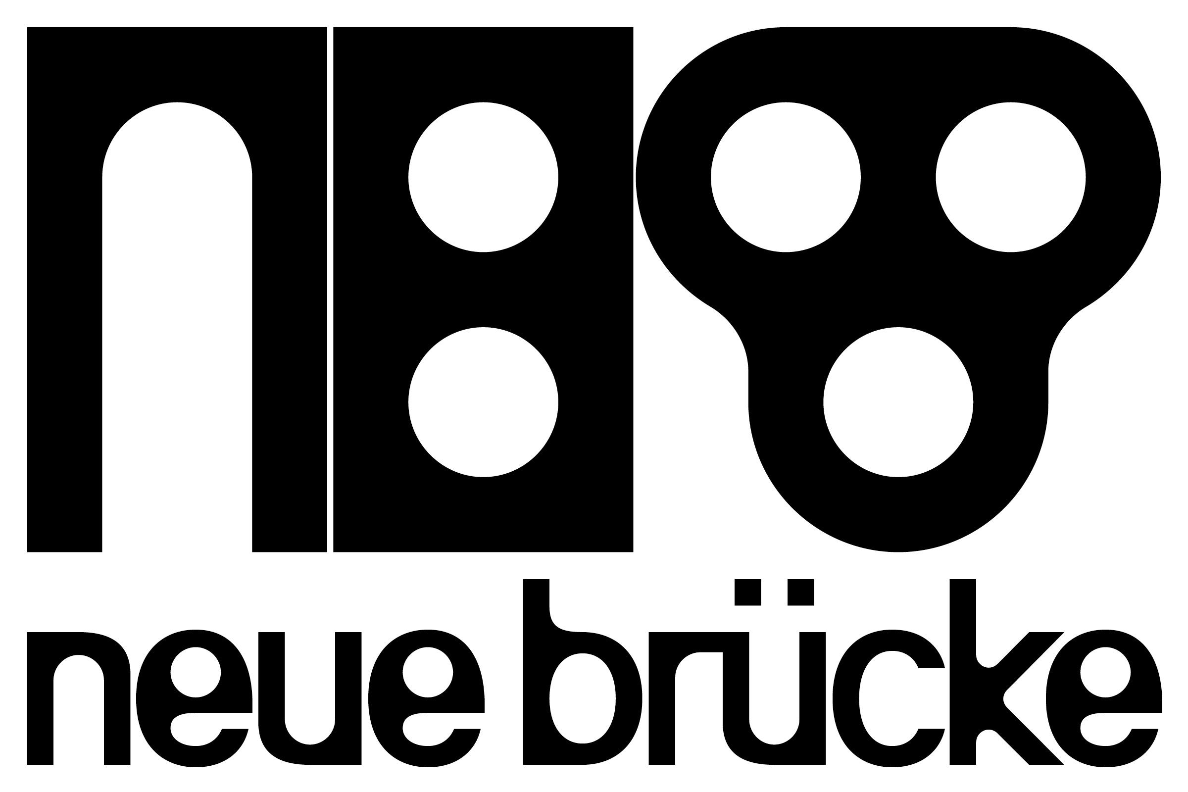 Пример шрифта Neue Brucke