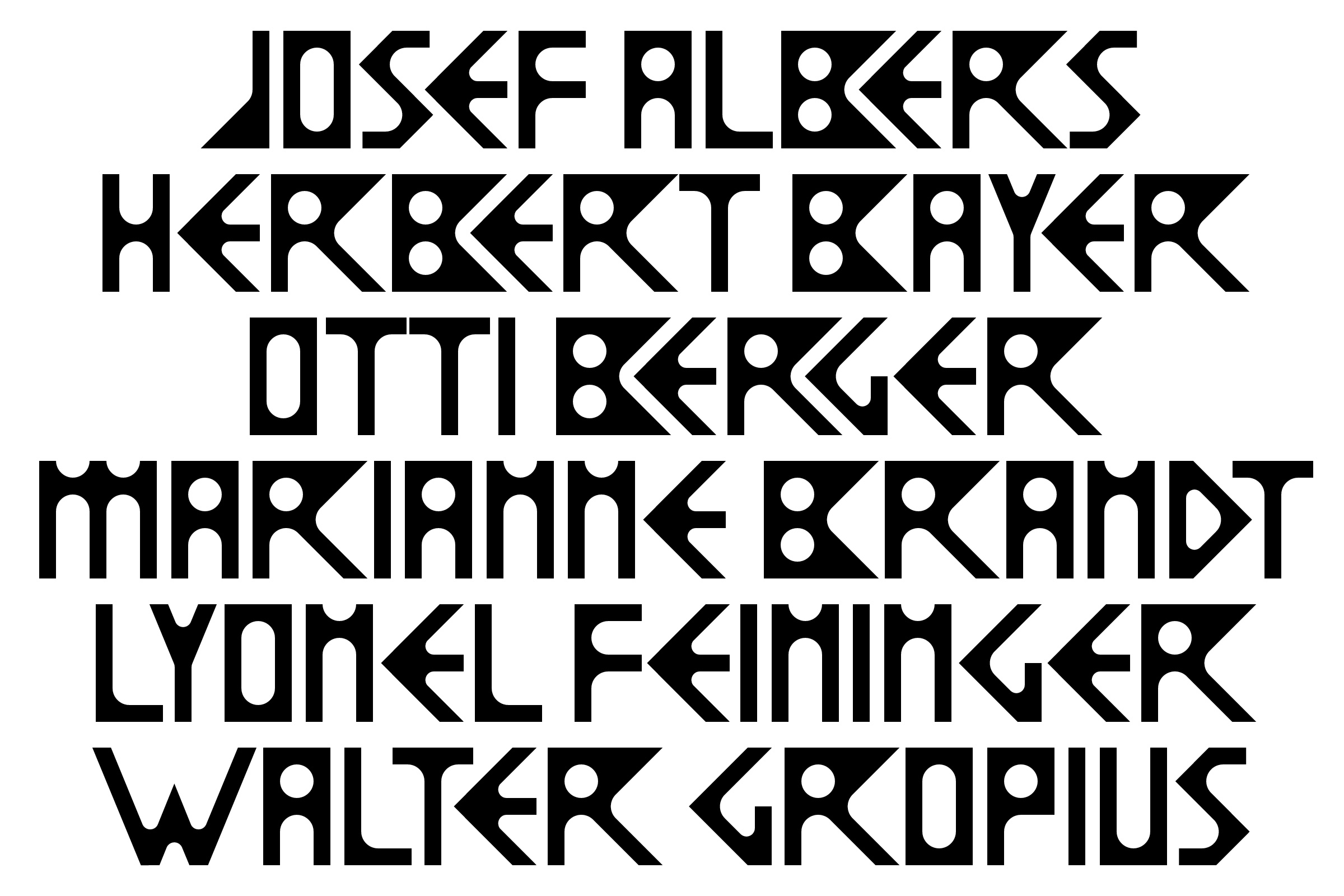 Пример шрифта Neue Brucke Regular