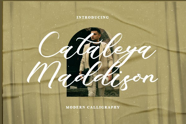 Пример шрифта Cataleya Maddison